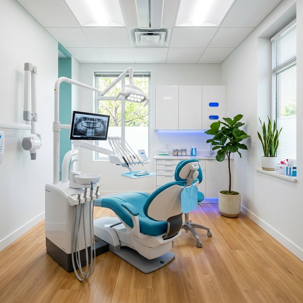 Kanpur Dental World 2.0 — Modern dental clinic interior